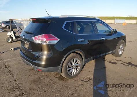 2014 Nissan Rogue Sl from USA, damaged, VIN 5N1AT2MV2EC846046